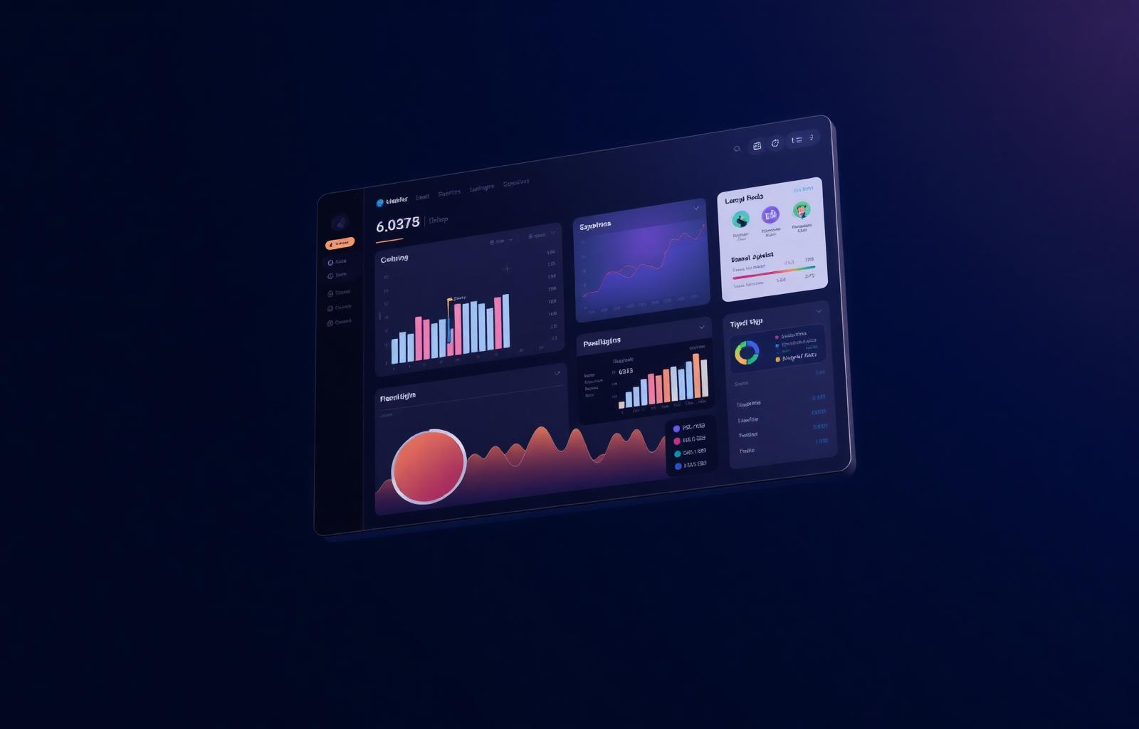 Software dashboard preview
